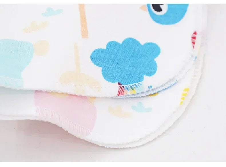 Cotton Baby Towels Set – Soft & Absorbent Newborn Saliva Washcloths (5/8 Pack)