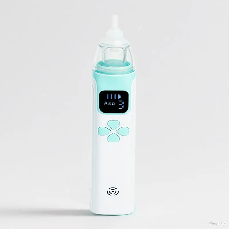 Gentle Electric Baby Nasal Aspirator – Quiet & Safe for Newborns