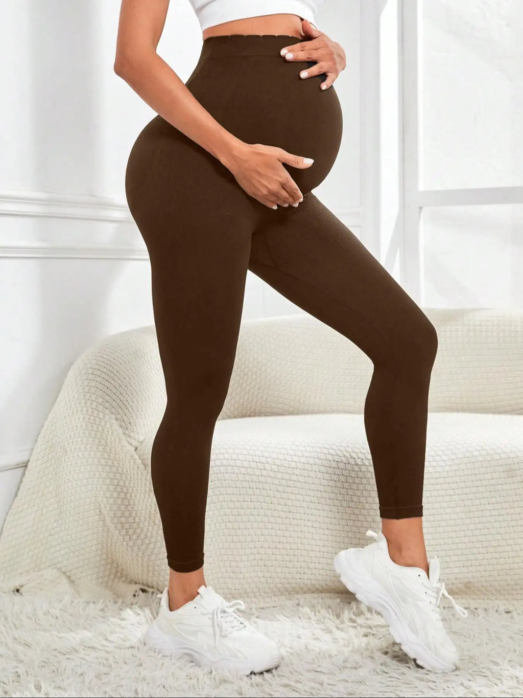 Buttery Soft Over-the-Belly Maternity Leggings