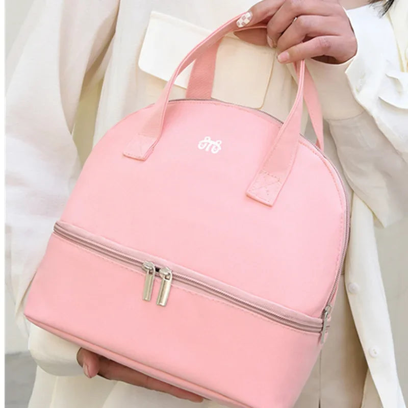 Insulated Breast Milk Storage Cooler Bag – Double Layer Travel Tot