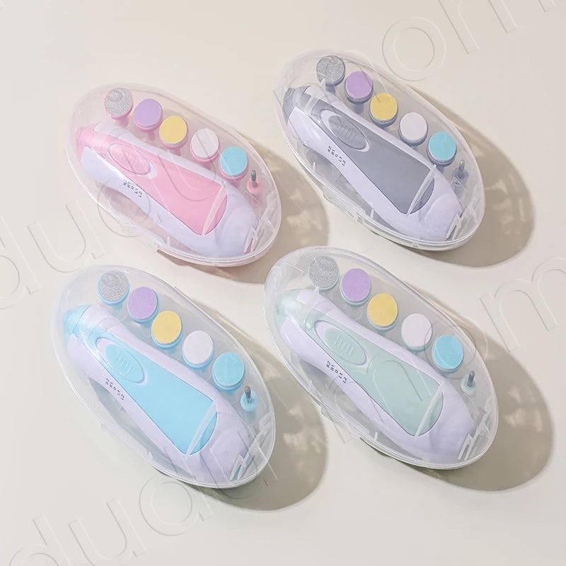 Electric Baby Nail Trimmer Kit – Safe & Gentle Nail Care Tool