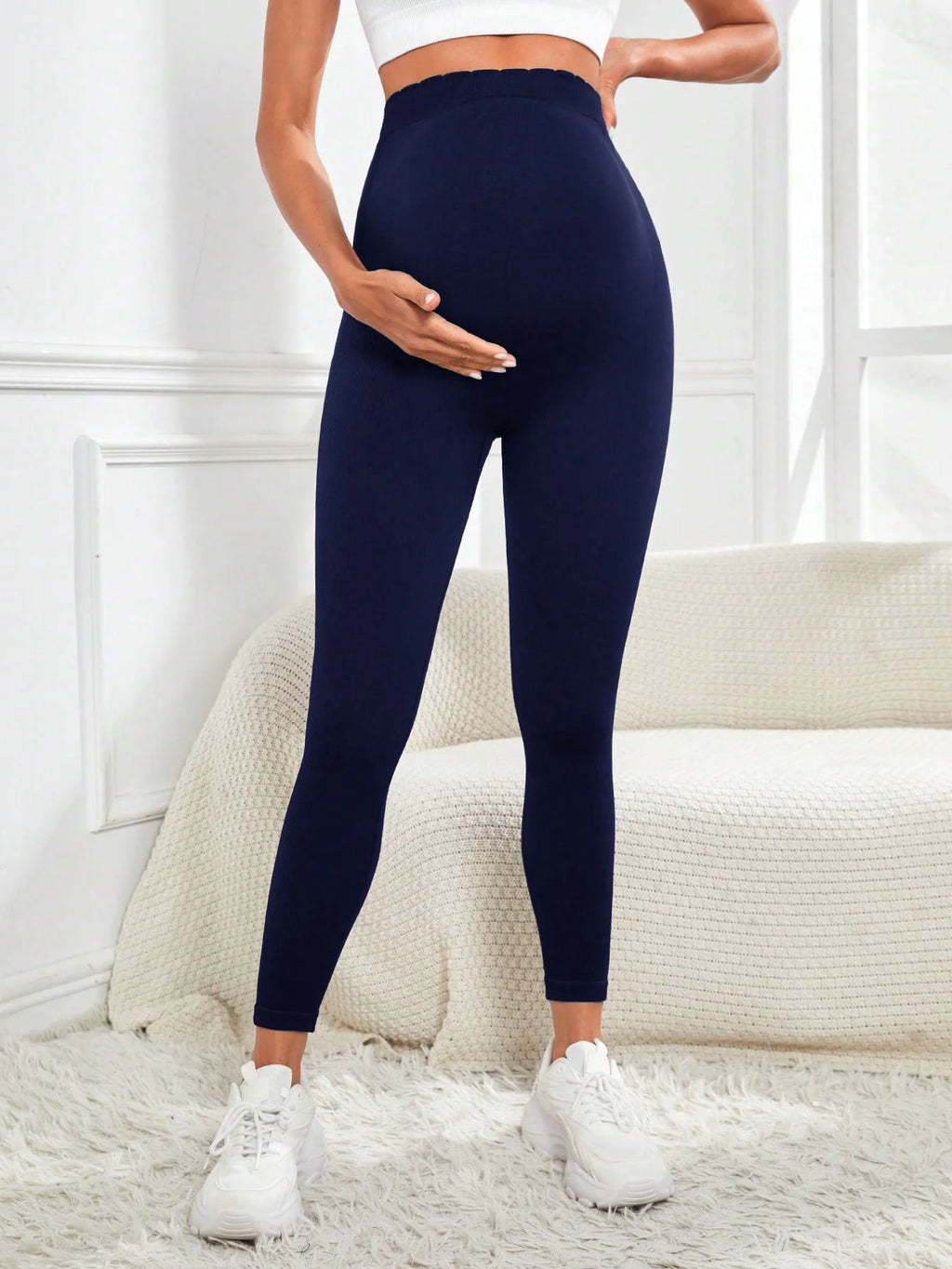 Buttery Soft Over-the-Belly Maternity Leggings