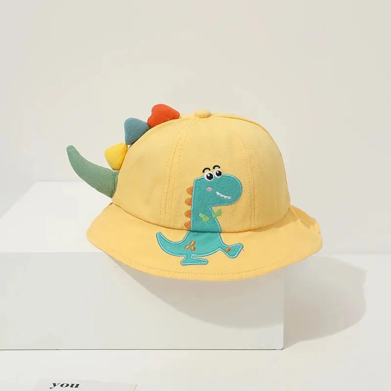 Cute Dinosaur Kids Bucket Hat – Breathable Summer Sun Hat