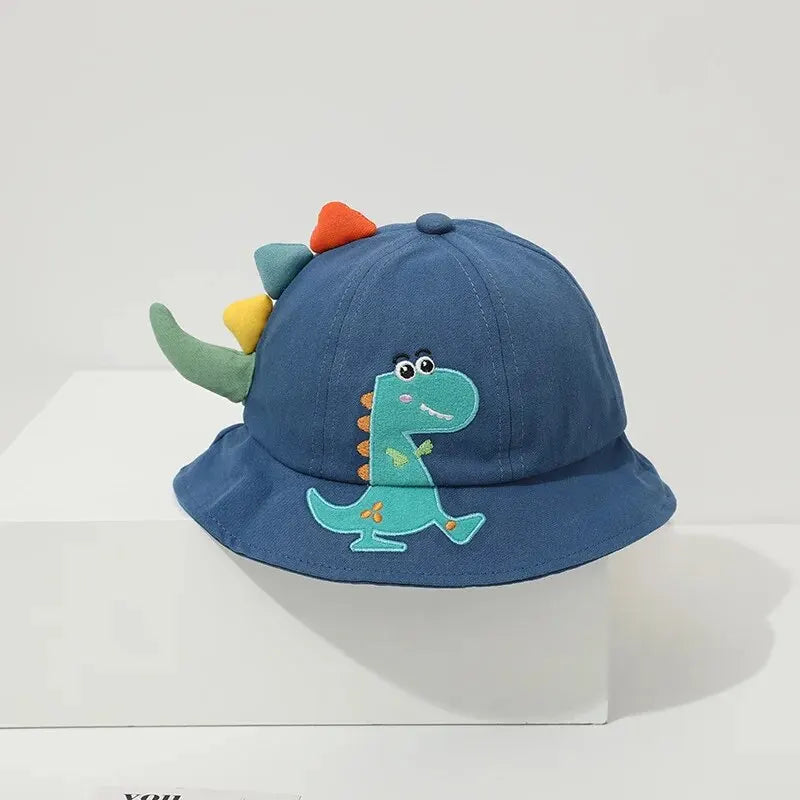 Cute Dinosaur Kids Bucket Hat – Breathable Summer Sun Hat
