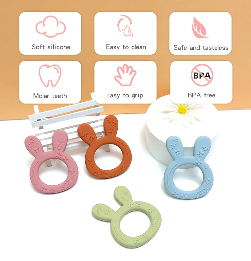 Silicone Infant Teether Toy