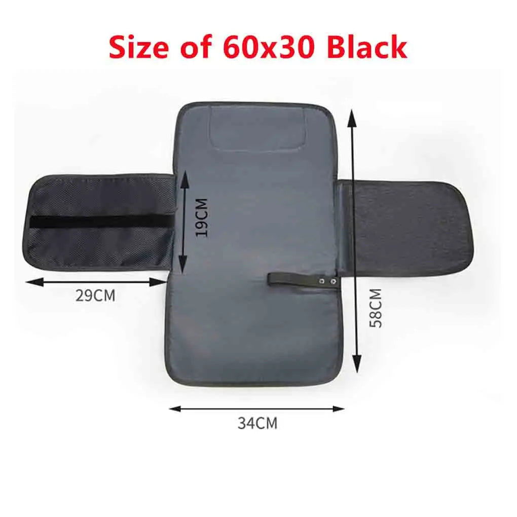 3-in-1 Portable Baby Changing Pad – Waterproof Travel Organizer