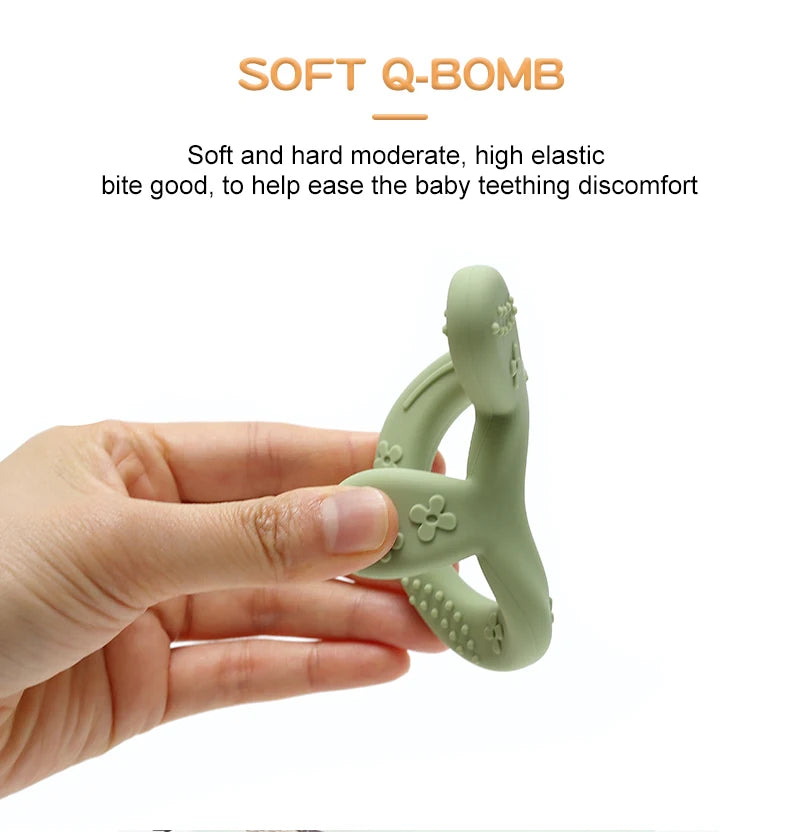Silicone Infant Teether Toy
