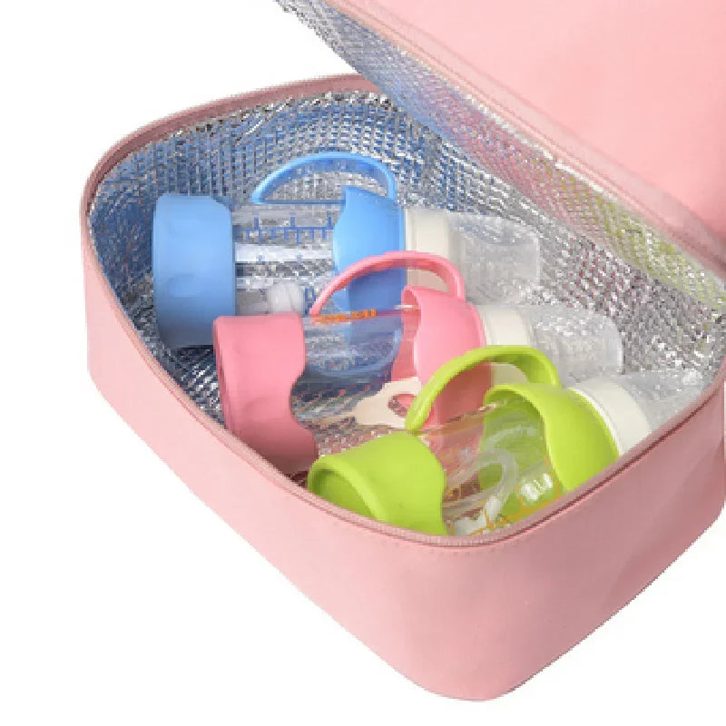 Insulated Breast Milk Storage Cooler Bag – Double Layer Travel Tot