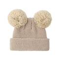 Soft Knitted Pom Pom Baby Hat – Cozy Winter Beanie for Newborns