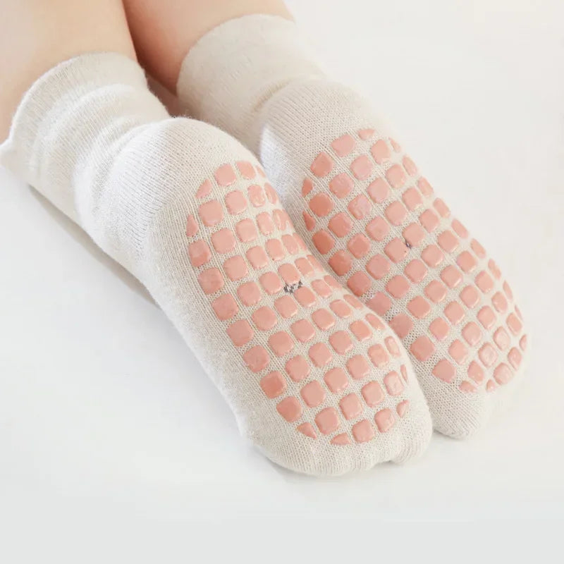Non-Slip Baby Floor Socks – Cute Animal Pattern (3/5 Pairs)