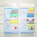 Cotton Baby Towels Set – Soft & Absorbent Newborn Saliva Washcloths (5/8 Pack)